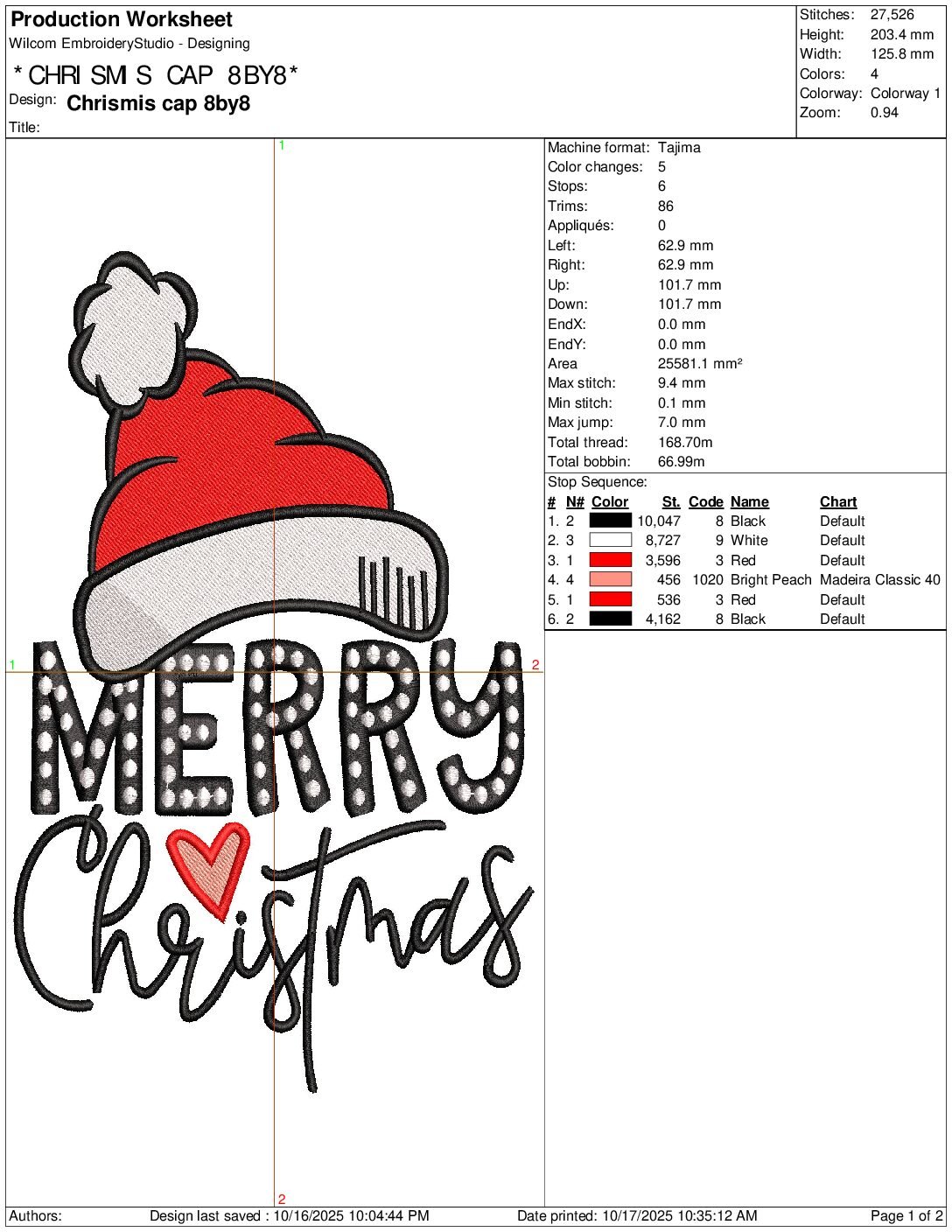 Chrismis cap - Image 2