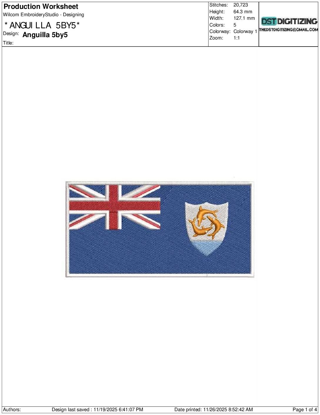 Anguilla flag - Image 3