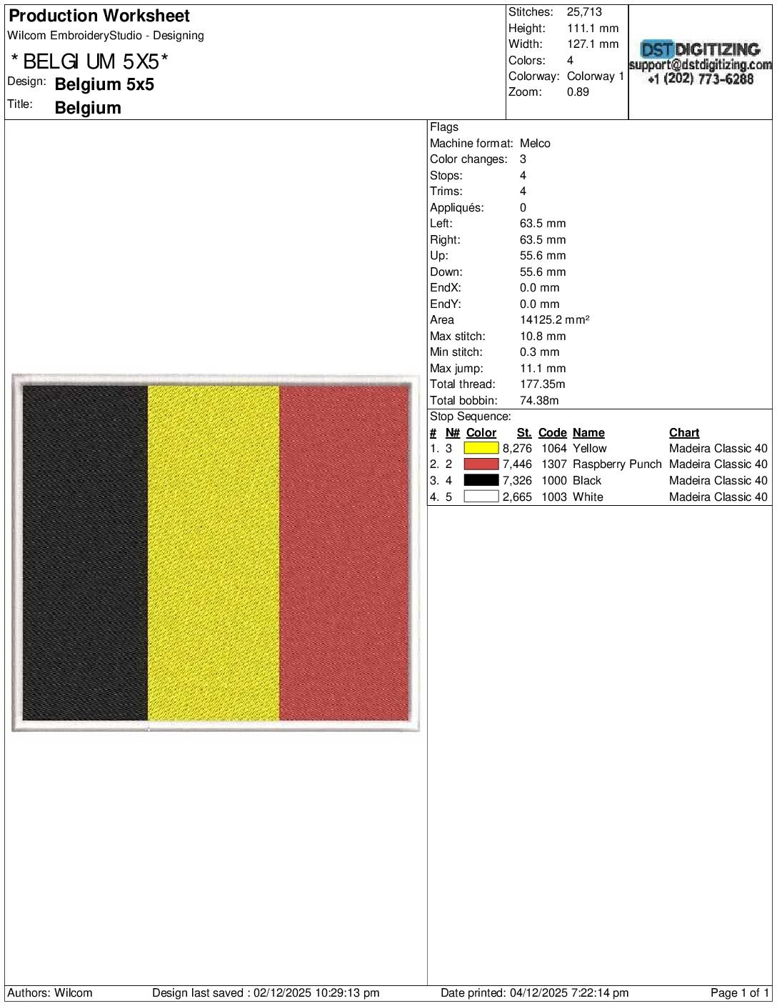 Belgiun Flag - Image 3