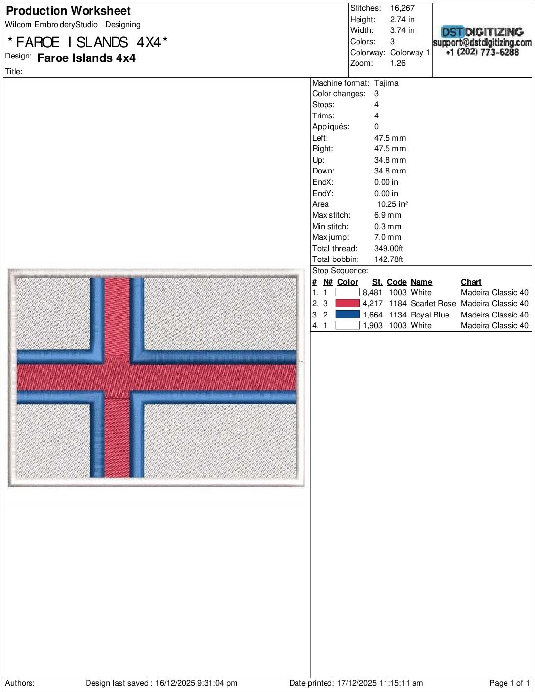 Faroe Islands Flag - Image 3