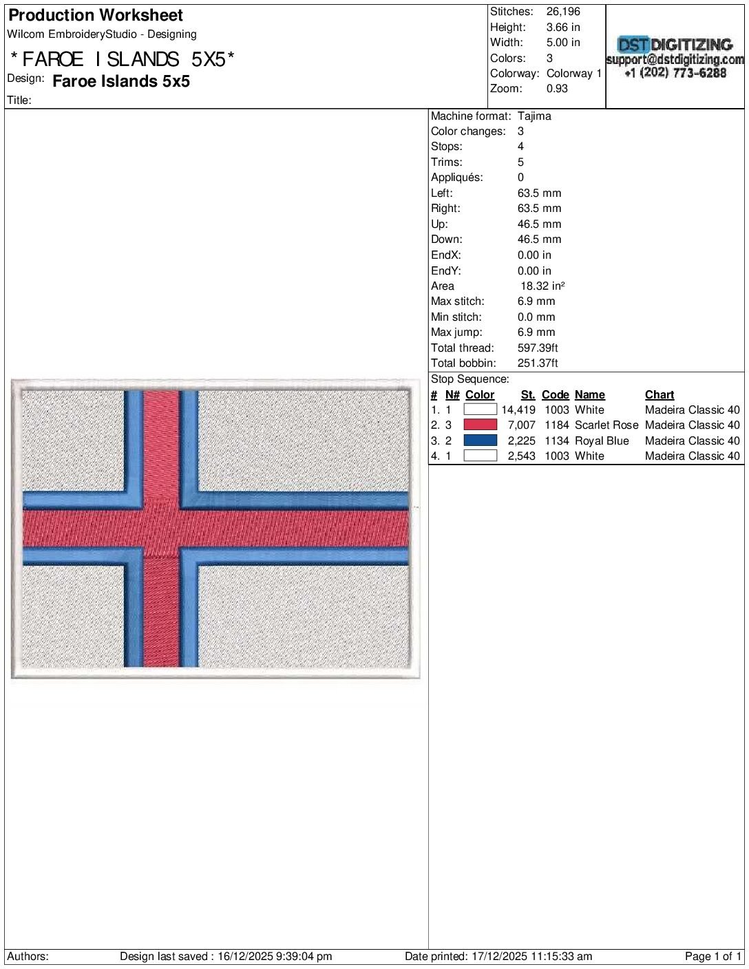 Faroe Islands Flag - Image 2